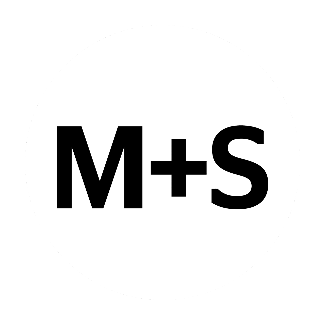 M+S-mærket for mudder og sne