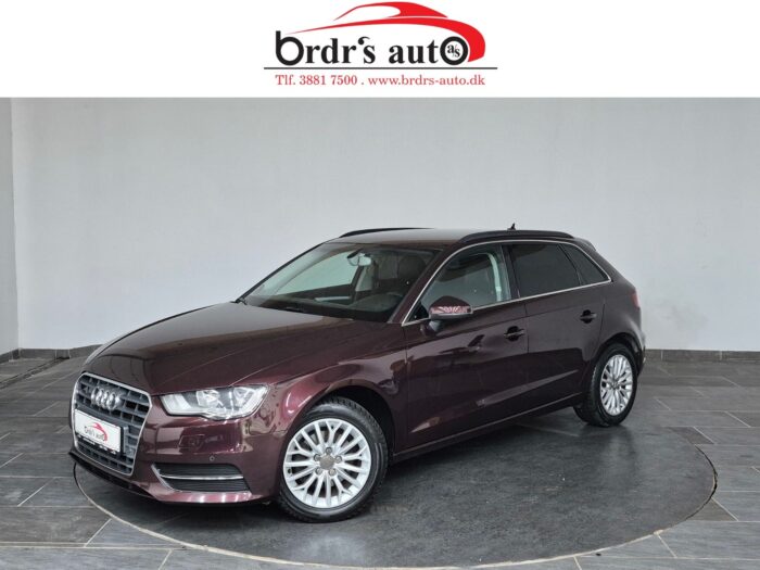 Audi A3 TDi 110 Ambition Sportback S-tr. 2014