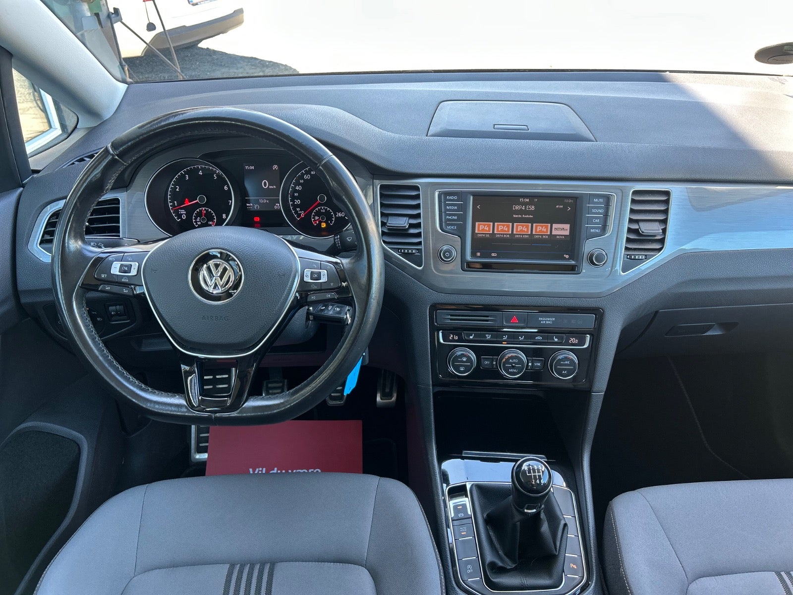 VW Golf Sportsvan TSi 125 Allstar BMT 2017 - Billede 7