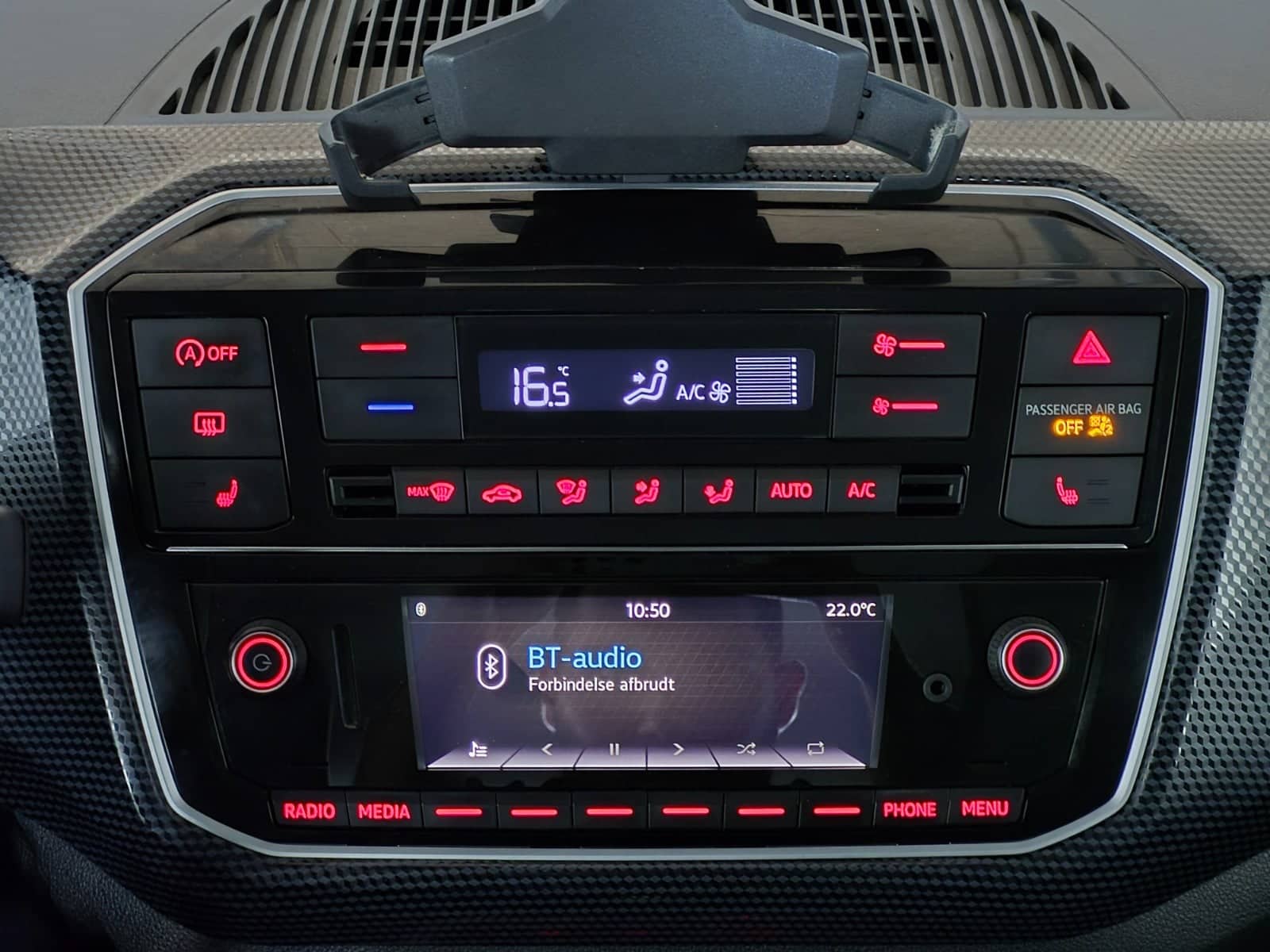 VW Up! MPi 60 Move Up! ASG BMT 2017 - Billede 11